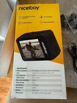 Sportovni kamera Niceboy VEGA X PRO+ dalkove ovladani - 5