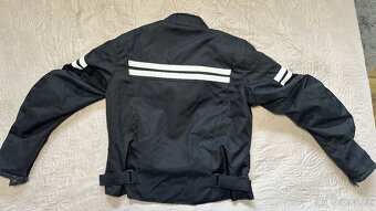 Černá textilní moto bunda ROMER, velikost XL - 5