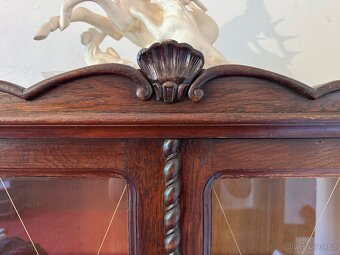 TOP-Luxusní starožitná vitrína, 1. Republika - 5
