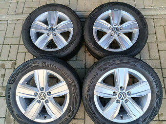 alu kola 5x112 r16 VW Caddy a letní 205/55/16 - 5