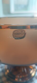 Skleněná mísa ve vintage stylu. - 5