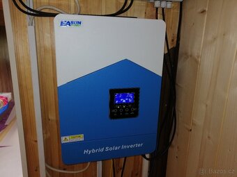 solární panely,měnič, regulátor - 5