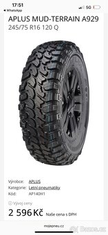 Ofroad pneu s disky - 5