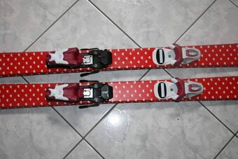 lyže Roxy 140 cm , salomon lyžaky - 5