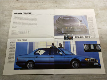 Prospekt BMW 1990, 16 str. A3, E30, E34, E32, německy - 5