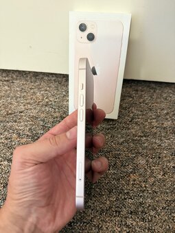Apple iPhone 13 128gb Pink. TOP stav, obaly a sklo. - 5