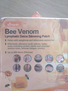 Bee venom slimming zeštíhlující náplasti 10 ks - 5