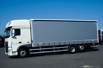 DAF XF 480 6x2 včetně plachtové nástavby a hydraulického čel - 5