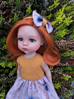 Paola Reina, NOVÁ panenka - OOAK ,přemalovaná 32cm vysoká - 5