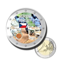 2 EURO MINCE S POTISKEM Z EMISE NÁRODNÍ POKLADY - 5