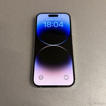 iPhone 14 Pro 128GB silver, jako nový, záruka 12 měsíců - 5