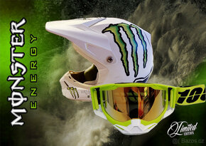 Fox V3 Ricky Carmichael Monster Pro Matte 12 Helmet (vel. L) - 5