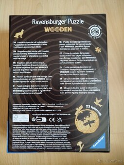 Nové puzzle, dřevěné, kukačkové hodiny Ravensburger - 5
