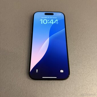 iPhone 16 Pro 256GB black titan, jako nový, záruka - 5