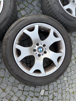 Litá kola BMW 5x120 R19 s letními pneu 255/50 a 285/45 R19 - 5