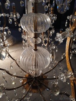 Prodám unikátní zámecký lustr, Lustry Bronze d'Art Français - 5