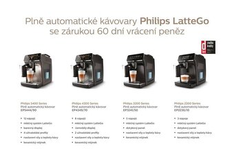 Espresso Philips Series 5400 LatteGo EP5447/90, barevný TFT - 5