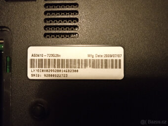 Notebook Acer AS 3410- LCD 13.3" HD WXGA LED - 5