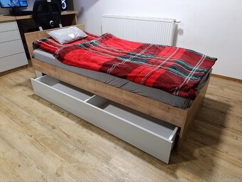 Dětské postele 90x190 s úložným prostorem (2ks) - 5