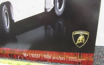 Nové, nerozbalené lego 10337 Lamborghini Countacg 5000 - 5