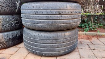 ALU letní 16", orig BMW, rozteč 5x120mm, pneu 225/55/16 - 5