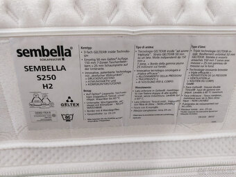 SEMBELLA MELA S250 H2 matrace 90x200x23cm - 5