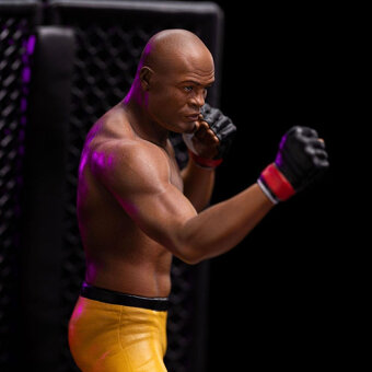 soška UFC Deluxe 1/10 Anderson "Spider" Silva - Signed 22 - 5