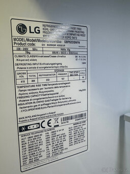 Lednice s mrazákem LG - 5