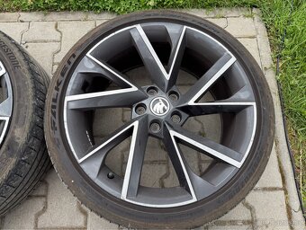 4x al kola 5x112 19 + pneu letní 225/40 R19 - 5