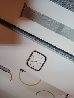 Apple watch 7 nerezová ocel , kompletní balení zaruka - 5