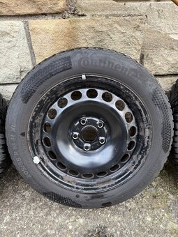Plechové disky se zimními pneu 205/55 R16 - 5