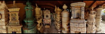 Kachlová kamna, historicka - 5