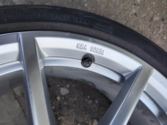 18"rezerva kusový alu disk Pretoria 5x112 origo VW Golf 7 R - 5