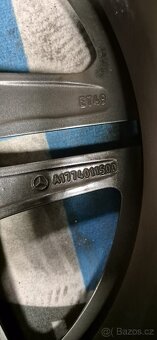 Alu kola mercedes AMG originální.  18" x 7,5J  ET 49 - 5