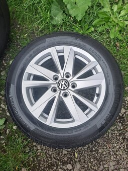 Alu kola 5x112 originál VW 205/60 R16 - 5