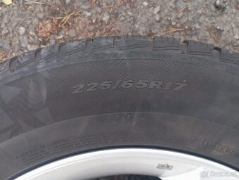 Sada alu kola zimní pneu Nexen winguard 225/65 R17 - 5