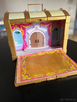 Truhla - zámek - Playmobil zlatá - 5