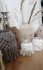 macramé boho lucerny - 5
