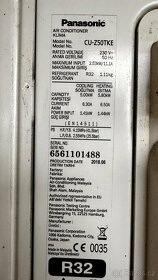 Panasonic Z50TKE tepelné čerpadlo vzduch-vzduch s klimatizac - 5