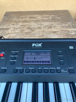 Klávesy Fox 168 BK + podstavec - 5