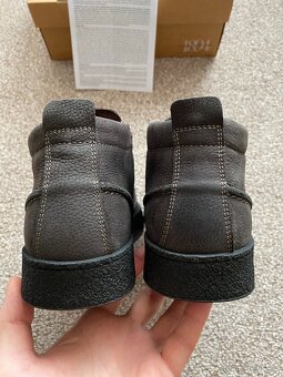 Nové pánské zimní kožené boty Baťa s kožichem - č. 42 - 5