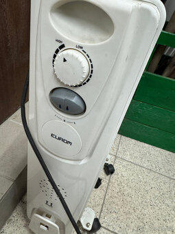 OLEJOVÝ RADIÁTOR, TOPENÍ, TOPIDLO EUROM RK 2009T 2000W - 5