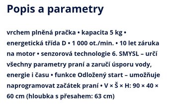 Pračka Whirlpool,vrchem plněná - 5