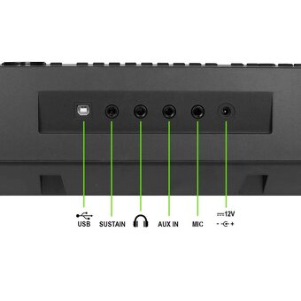 keyboard , klávesy MK100 Medeli s dynamikou - 5