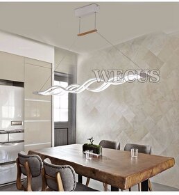 LED ZÁVĚSNÉ SVĚTLO 80W DVOJITÁ VLNA SE STMÍVAČEM - 5