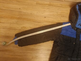 Zimní bunda Lupilu+ džínové kalhoty vel 110/116 - 5