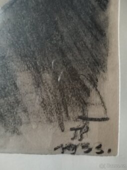 obraz DÍVČÍ AKT, sign. Jaroslav Štika 1933 - 5