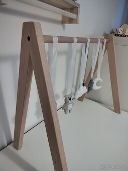 Dřevěná hrazdička pro miminko - 5