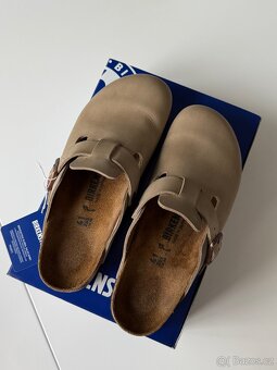 Birkenstock Boston Oiled Leather — Tobacco Brown - 5