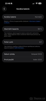 IPhone 16pro Max 256gb Gold záruka - 5